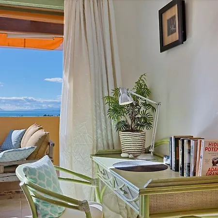 Stunning Sea View Penthouse 公寓 埃斯特波纳